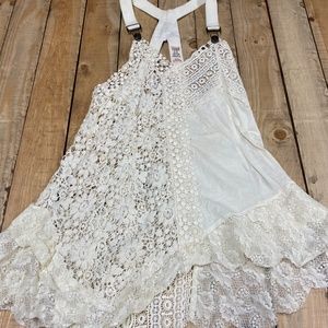 Free People M Lace Tank